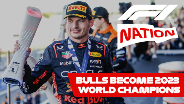 Max Verstappen of the Red Bull F1 Team clinches the 2023 Formula One season with a win in the Japanese Grand Prix. Image: Formula1.com.