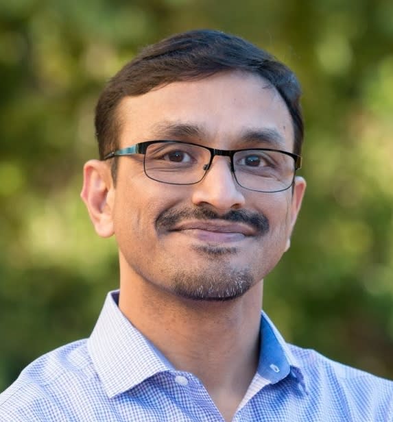 Why is this man smiling? Nikunj Mehta, founder and CEO of Falkonry, has sold his company to IFS. Image: Falkonry.