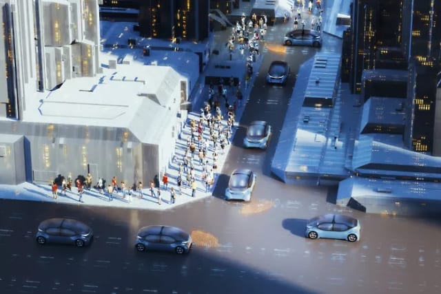 AVxcelerate Autonomy helps engineers simulate driving scenarios autonomous cars may encounter to ensure they operate safely. (Image: Ansys.)